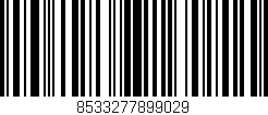 Código de barras (EAN, GTIN, SKU, ISBN): '8533277899029'