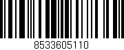 Código de barras (EAN, GTIN, SKU, ISBN): '8533605110'