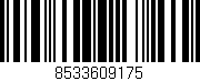 Código de barras (EAN, GTIN, SKU, ISBN): '8533609175'
