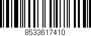 Código de barras (EAN, GTIN, SKU, ISBN): '8533617410'