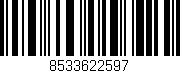 Código de barras (EAN, GTIN, SKU, ISBN): '8533622597'