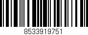 Código de barras (EAN, GTIN, SKU, ISBN): '8533919751'