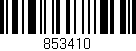 Código de barras (EAN, GTIN, SKU, ISBN): '853410'