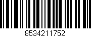Código de barras (EAN, GTIN, SKU, ISBN): '8534211752'