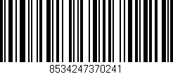 Código de barras (EAN, GTIN, SKU, ISBN): '8534247370241'
