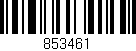 Código de barras (EAN, GTIN, SKU, ISBN): '853461'