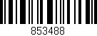 Código de barras (EAN, GTIN, SKU, ISBN): '853488'