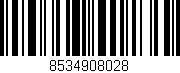 Código de barras (EAN, GTIN, SKU, ISBN): '8534908028'