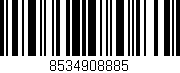 Código de barras (EAN, GTIN, SKU, ISBN): '8534908885'
