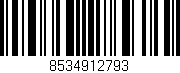 Código de barras (EAN, GTIN, SKU, ISBN): '8534912793'