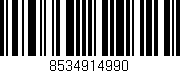 Código de barras (EAN, GTIN, SKU, ISBN): '8534914990'