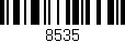 Código de barras (EAN, GTIN, SKU, ISBN): '8535'