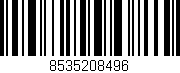 Código de barras (EAN, GTIN, SKU, ISBN): '8535208496'