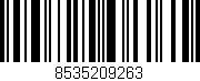 Código de barras (EAN, GTIN, SKU, ISBN): '8535209263'