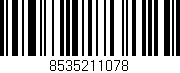 Código de barras (EAN, GTIN, SKU, ISBN): '8535211078'