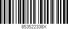 Código de barras (EAN, GTIN, SKU, ISBN): '853522338X'