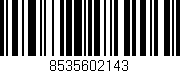 Código de barras (EAN, GTIN, SKU, ISBN): '8535602143'