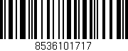 Código de barras (EAN, GTIN, SKU, ISBN): '8536101717'