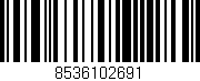 Código de barras (EAN, GTIN, SKU, ISBN): '8536102691'