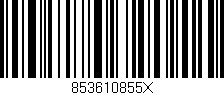 Código de barras (EAN, GTIN, SKU, ISBN): '853610855X'