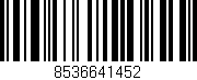 Código de barras (EAN, GTIN, SKU, ISBN): '8536641452'
