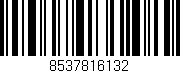 Código de barras (EAN, GTIN, SKU, ISBN): '8537816132'
