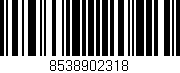 Código de barras (EAN, GTIN, SKU, ISBN): '8538902318'