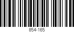 Código de barras (EAN, GTIN, SKU, ISBN): '854-165'