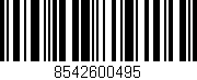 Código de barras (EAN, GTIN, SKU, ISBN): '8542600495'