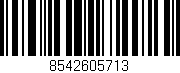 Código de barras (EAN, GTIN, SKU, ISBN): '8542605713'