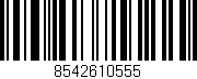 Código de barras (EAN, GTIN, SKU, ISBN): '8542610555'