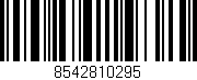 Código de barras (EAN, GTIN, SKU, ISBN): '8542810295'