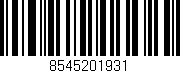 Código de barras (EAN, GTIN, SKU, ISBN): '8545201931'