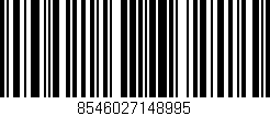 Código de barras (EAN, GTIN, SKU, ISBN): '8546027148995'