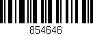 Código de barras (EAN, GTIN, SKU, ISBN): '854646'