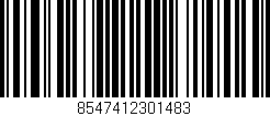 Código de barras (EAN, GTIN, SKU, ISBN): '8547412301483'