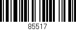 Código de barras (EAN, GTIN, SKU, ISBN): '85517'