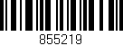 Código de barras (EAN, GTIN, SKU, ISBN): '855219'