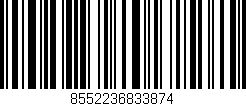Código de barras (EAN, GTIN, SKU, ISBN): '8552236833874'