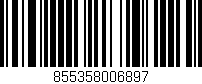 Código de barras (EAN, GTIN, SKU, ISBN): '855358006897'