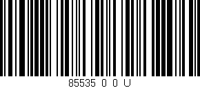 Código de barras (EAN, GTIN, SKU, ISBN): '85535_0_0_U'
