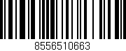 Código de barras (EAN, GTIN, SKU, ISBN): '8556510663'