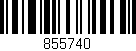Código de barras (EAN, GTIN, SKU, ISBN): '855740'