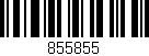 Código de barras (EAN, GTIN, SKU, ISBN): '855855'