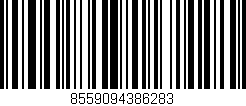 Código de barras (EAN, GTIN, SKU, ISBN): '8559094386283'