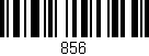 Código de barras (EAN, GTIN, SKU, ISBN): '856'