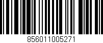 Código de barras (EAN, GTIN, SKU, ISBN): '856011005271'