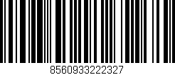 Código de barras (EAN, GTIN, SKU, ISBN): '8560933222327'