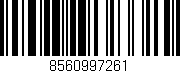 Código de barras (EAN, GTIN, SKU, ISBN): '8560997261'