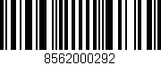 Código de barras (EAN, GTIN, SKU, ISBN): '8562000292'